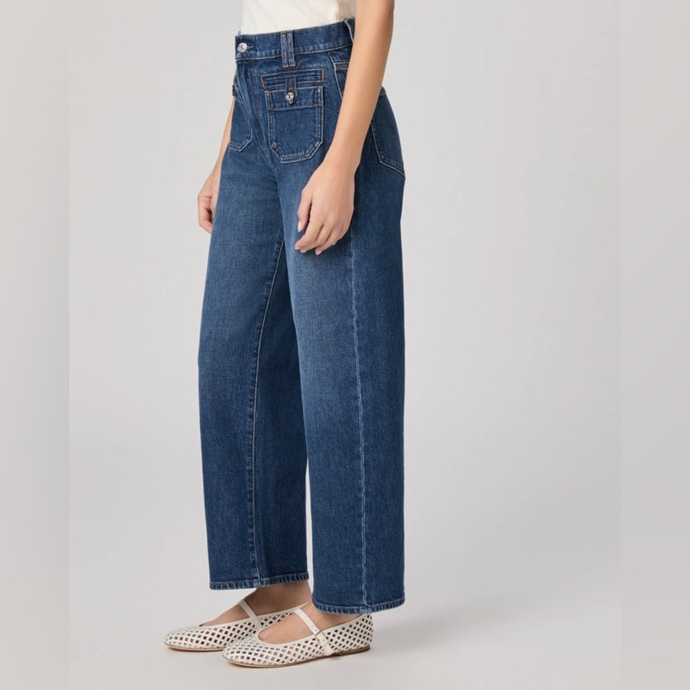 PAIGE Arellia Ankle Barrel Leg Jeans size 28 - Picture 3 of 11